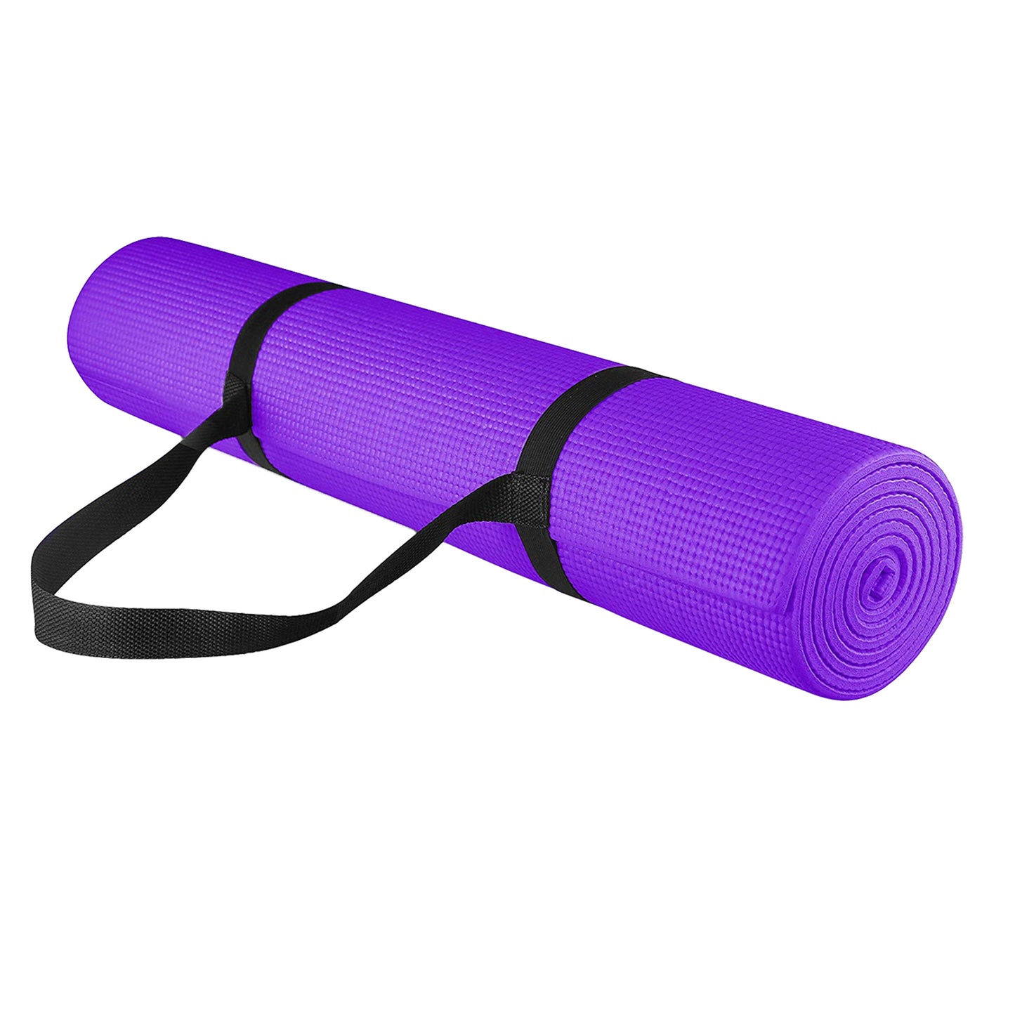Extra Thick 15mm Yoga Mat – Anti-Slip NBR Foam with Carry Strap, Sweat-Resistant & Eco-Friendly for Home Workouts
