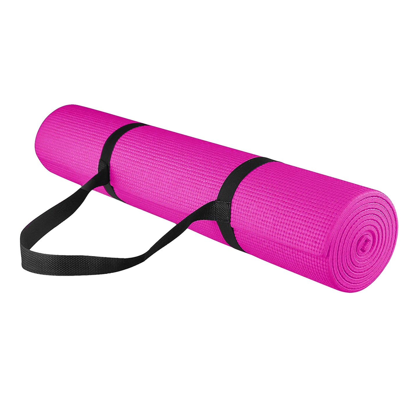 Extra Thick 15mm Yoga Mat – Anti-Slip NBR Foam with Carry Strap, Sweat-Resistant & Eco-Friendly for Home Workouts