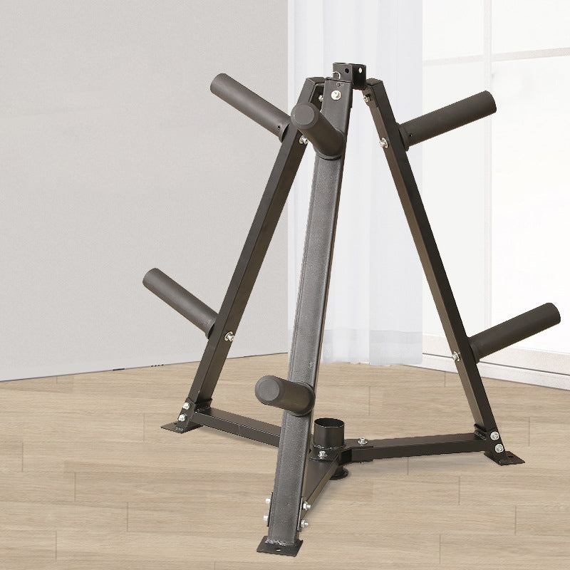 Professional Vertical Weight Disc & Dumbbell Storage Rack - Heavy-Duty 300kg Capacity - Space-Saving Home Gym Equipment with 6 Secure Clamps - Compact Weight Holder for 5cm Olympic Plates