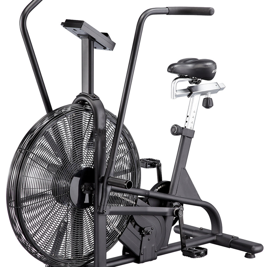 CURSOR FITNESS Premium Exercise Bike - Stationary Spin Cycle with Quiet Belt Drive System - Adjustable Resistance Levels - Extra Comfort Seat - LCD Display - Home Cardio Indoor Cycling Workout