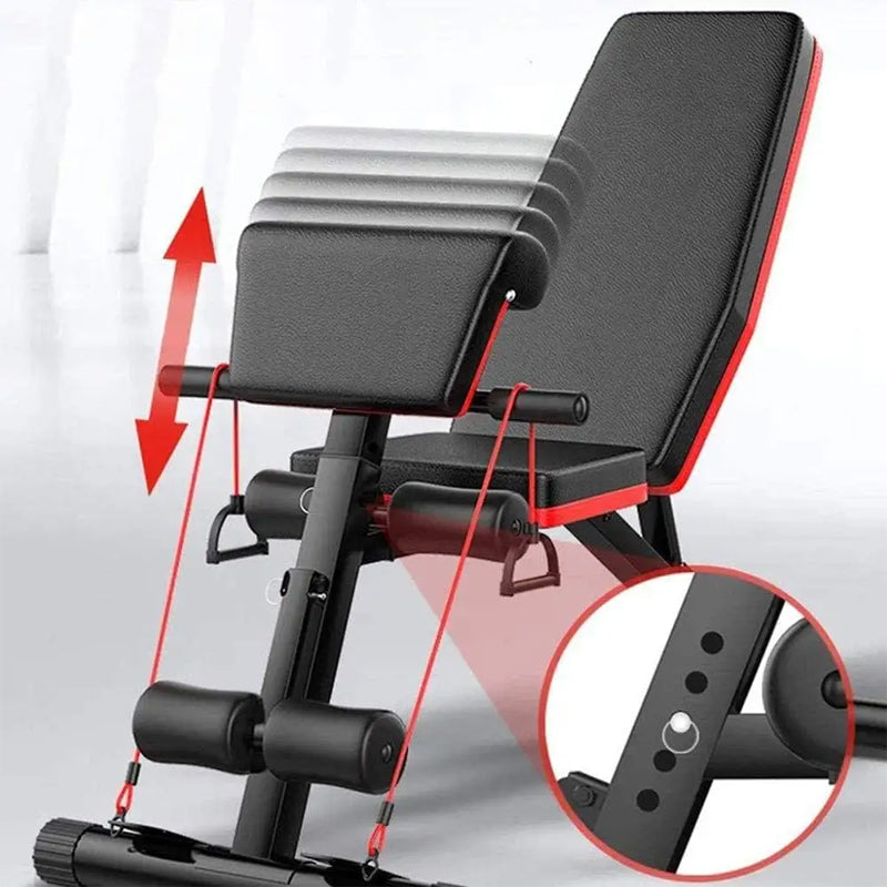 Adjustable Foldable Weight Bench – 7-Position, 320KG Capacity with Auto Lock & Ergonomic High-Density Padding