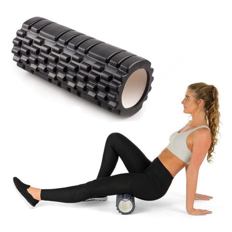 Foam Massage Roller – High-Density EVA with Grid Texture for Deep Tissue Relief, Available in 30cm, 45cm & 60cm