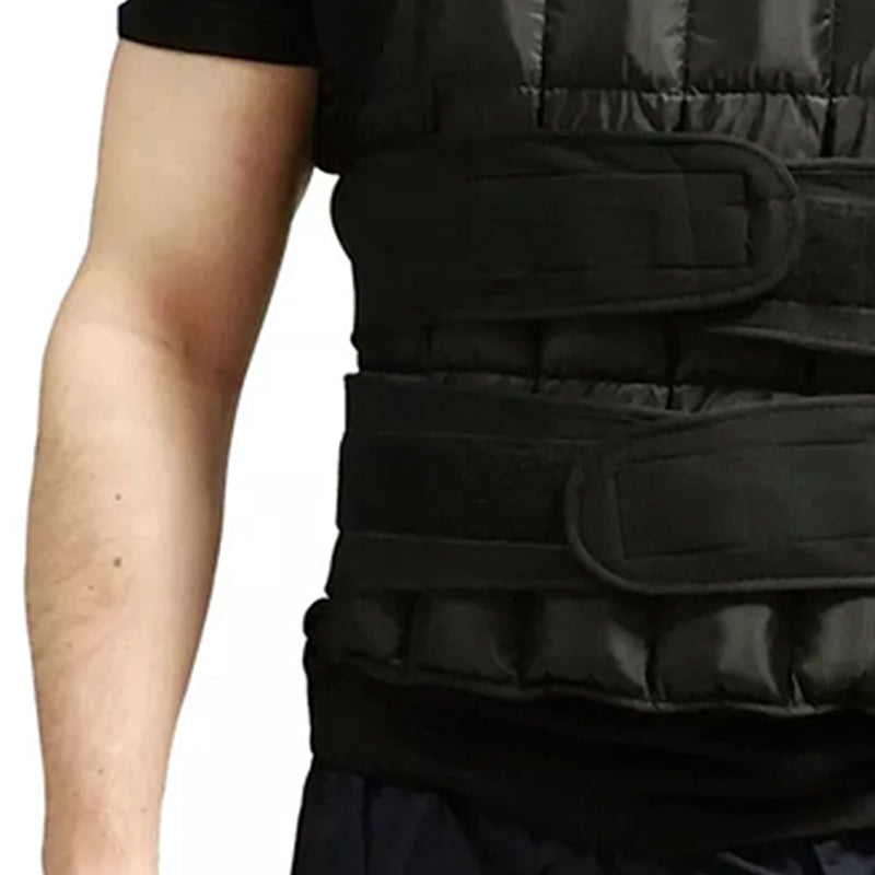 Premium Adjustable Weighted Vest 10kg-20kg with 38 Removable Weight Bags - Customizable Resistance Training Equipment for Running, HIIT, CrossFit, Strength Training - Fitness Gear for Men and Women