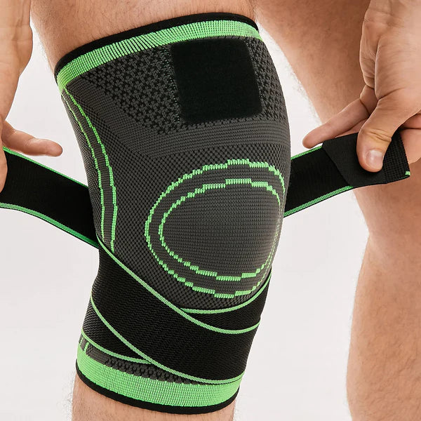 Adjustable Knee Support with Compression Strap – Stabilizing Brace for ACL, Meniscus & Arthritis Relief, Breathable for Sports & Daily Use