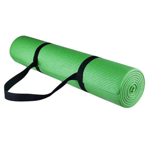 Extra Thick 15mm Yoga Mat – Anti-Slip NBR Foam with Carry Strap, Sweat-Resistant & Eco-Friendly for Home Workouts
