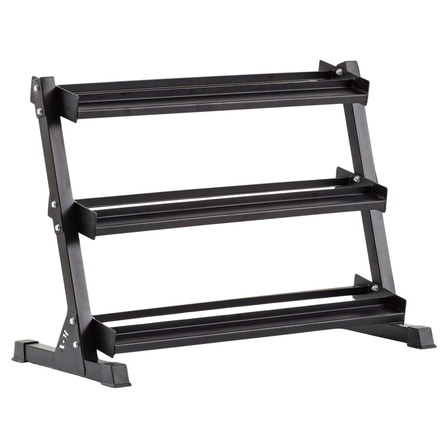 Heavy-Duty Dumbbell Storage Rack - 3, 4, 5 & 6-Tier Options - Premium Steel Construction - Weight Organization System for Home Gym & Commercial Use - Compact Space-Saving Design