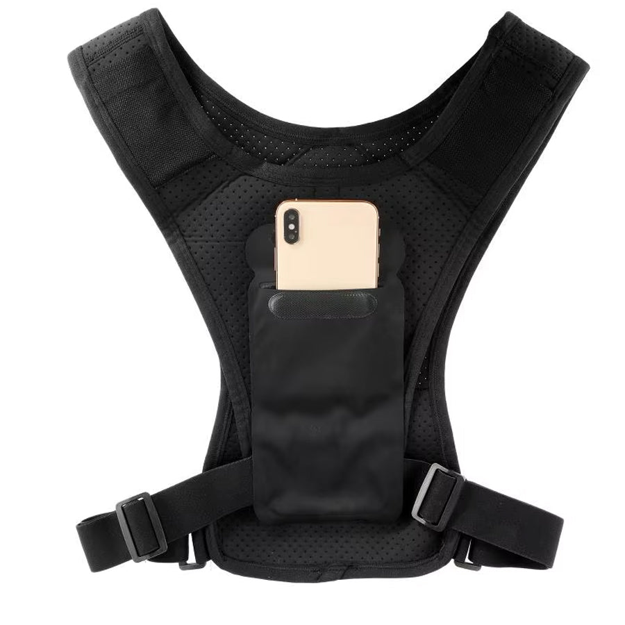 Running Hydration Vest – Lightweight, Adjustable Chest Pack with Water-Resistant Storage for Trail Running, Cycling & Outdoor Use