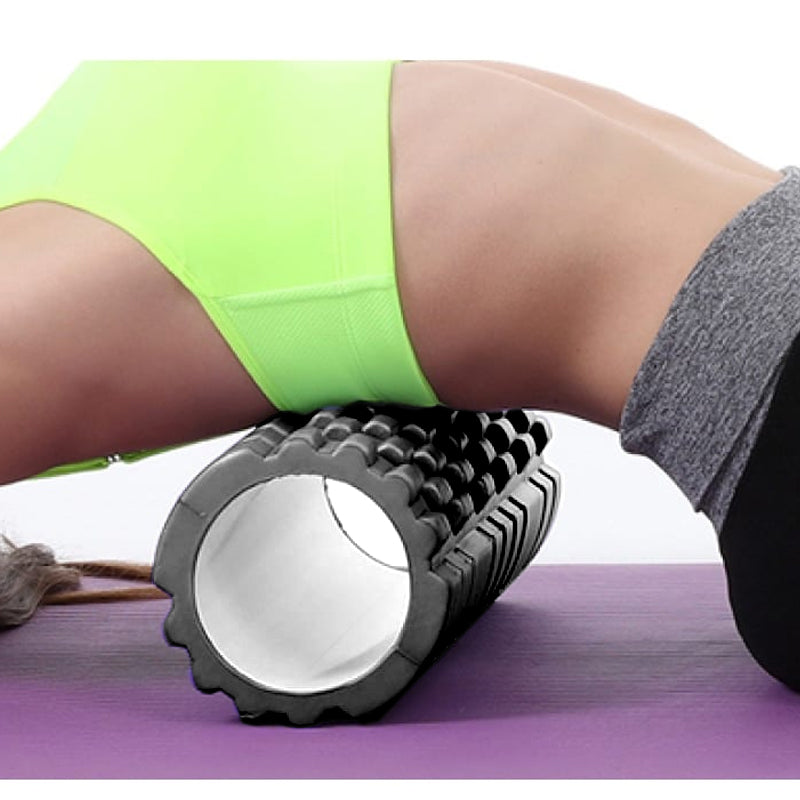 Foam Massage Roller – High-Density EVA with Grid Texture for Deep Tissue Relief, Available in 30cm, 45cm & 60cm