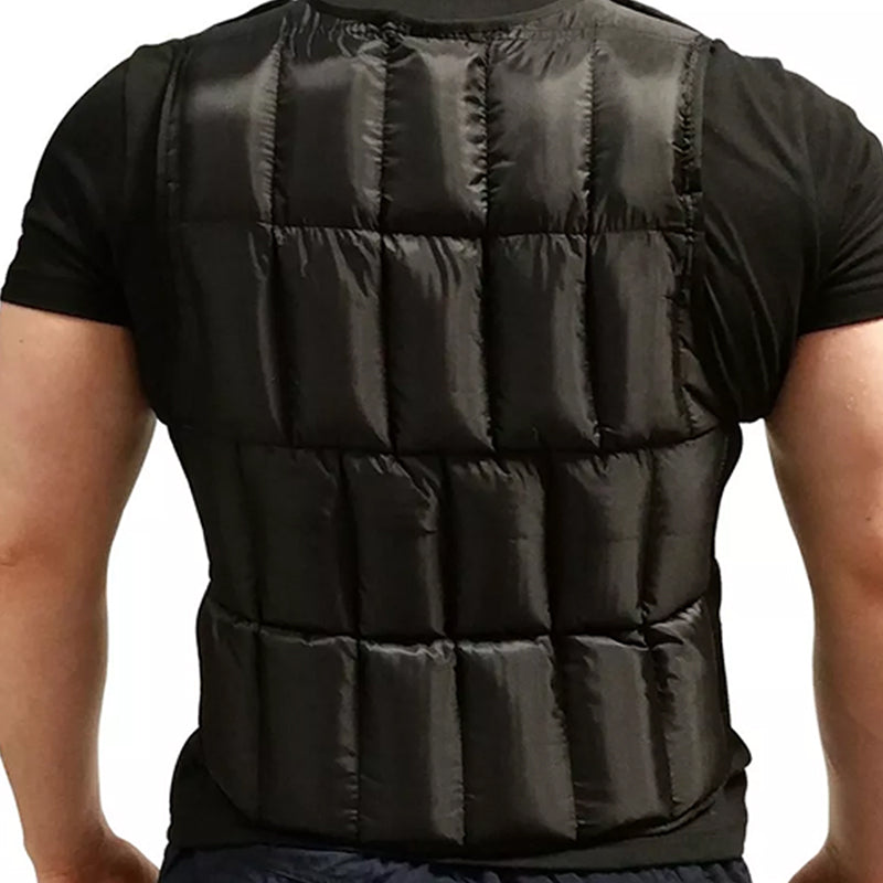 Premium Adjustable Weighted Vest 10kg-20kg with 38 Removable Weight Bags - Customizable Resistance Training Equipment for Running, HIIT, CrossFit, Strength Training - Fitness Gear for Men and Women