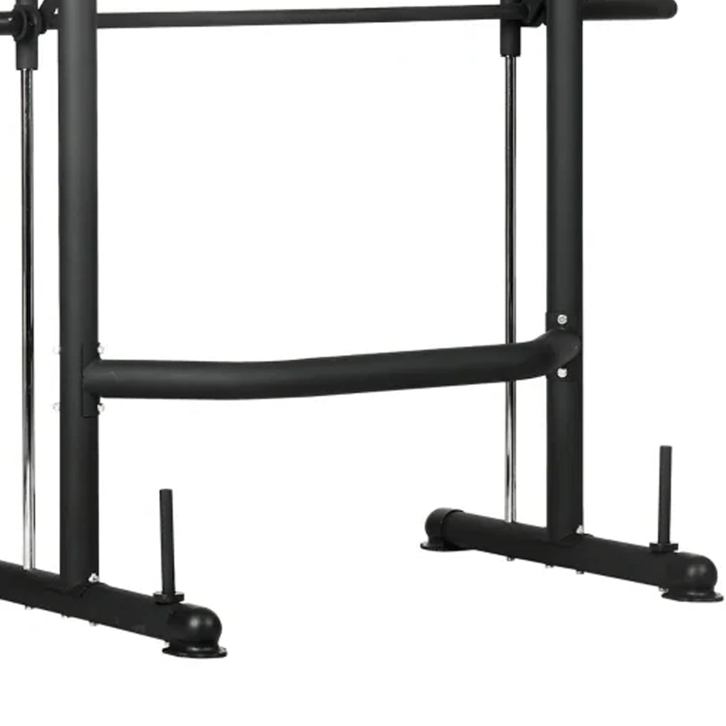 Smith Machine Squat Rack with Pull-Up Bar – Multi-Function Home Gym Station with Adjustable Barbell Heights & 550 lbs Capacity