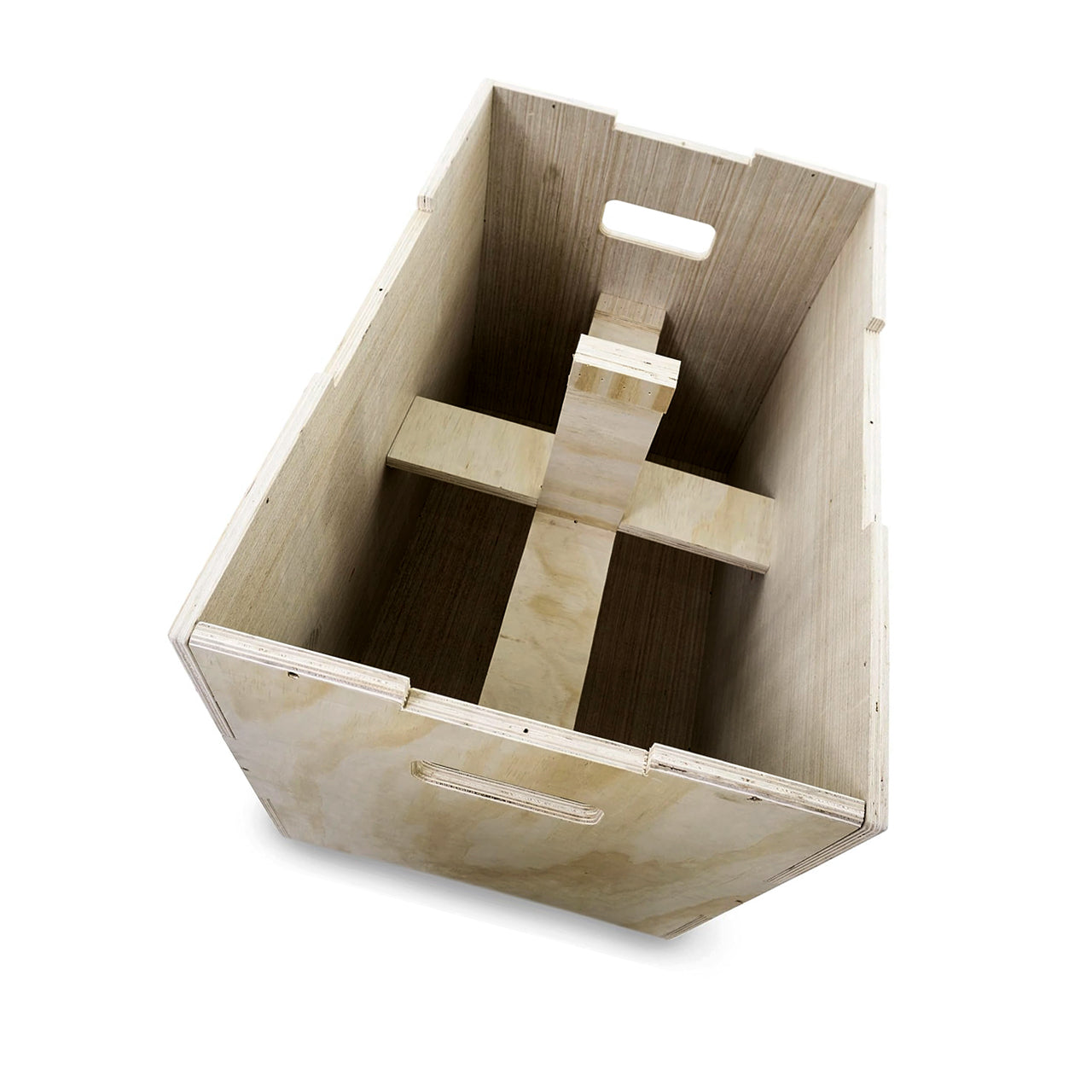 3-in-1 Wooden Plyometric Jump Box - Professional-Grade Training Equipment for Box Jumps, Step-Ups & Core Workouts - Versatile Fitness Tool for Home Gyms, CrossFit & HIIT - Multiple Height Options