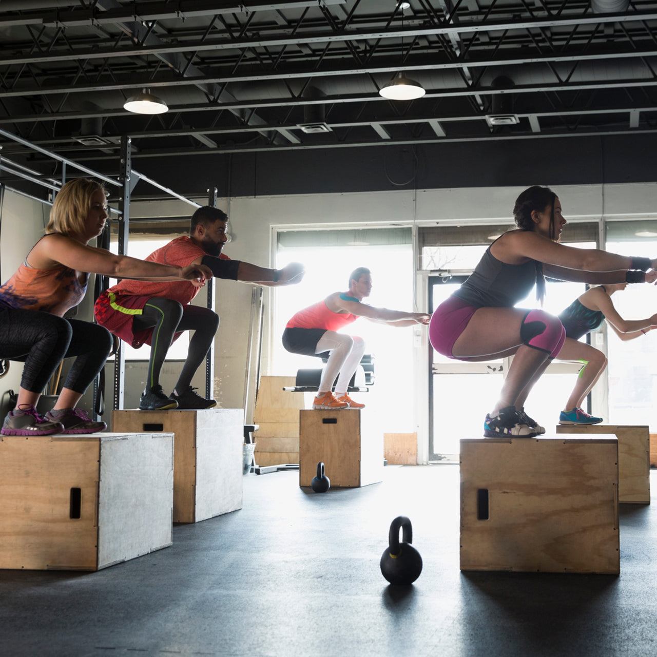 3-in-1 Wooden Plyometric Jump Box - Professional-Grade Training Equipment for Box Jumps, Step-Ups & Core Workouts - Versatile Fitness Tool for Home Gyms, CrossFit & HIIT - Multiple Height Options