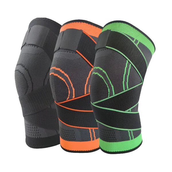 Adjustable Knee Support with Compression Strap – Stabilizing Brace for ACL, Meniscus & Arthritis Relief, Breathable for Sports & Daily Use