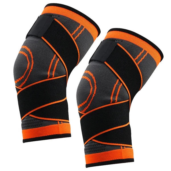 Adjustable Knee Support with Compression Strap – Stabilizing Brace for ACL, Meniscus & Arthritis Relief, Breathable for Sports & Daily Use