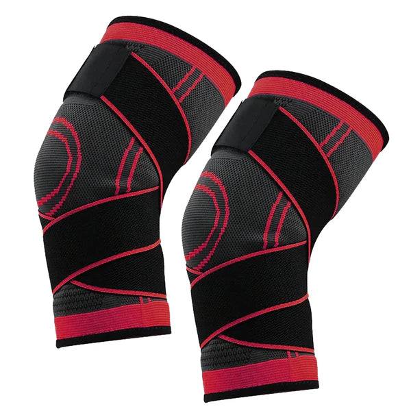 Adjustable Knee Support with Compression Strap – Stabilizing Brace for ACL, Meniscus & Arthritis Relief, Breathable for Sports & Daily Use