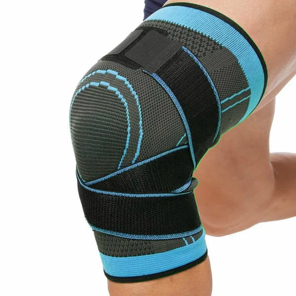 Adjustable Knee Support with Compression Strap – Stabilizing Brace for ACL, Meniscus & Arthritis Relief, Breathable for Sports & Daily Use
