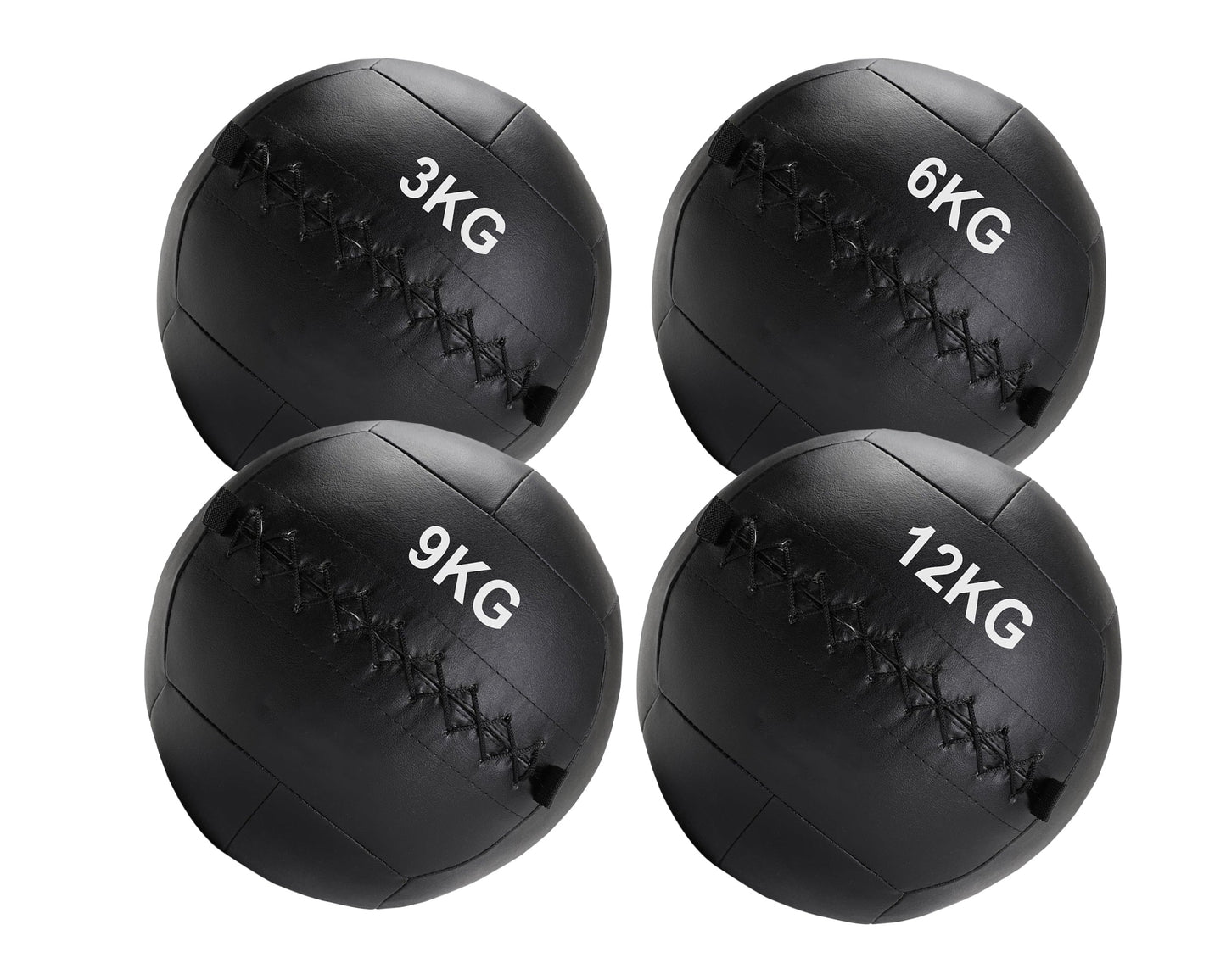 Professional Grade Wall Balls - Heavy-Duty Medicine Balls for CrossFit Training, Strength Conditioning & Core Workouts - Multiple Weight Options (3kg-12kg) - Textured Grip Sand-Filled Vinyl