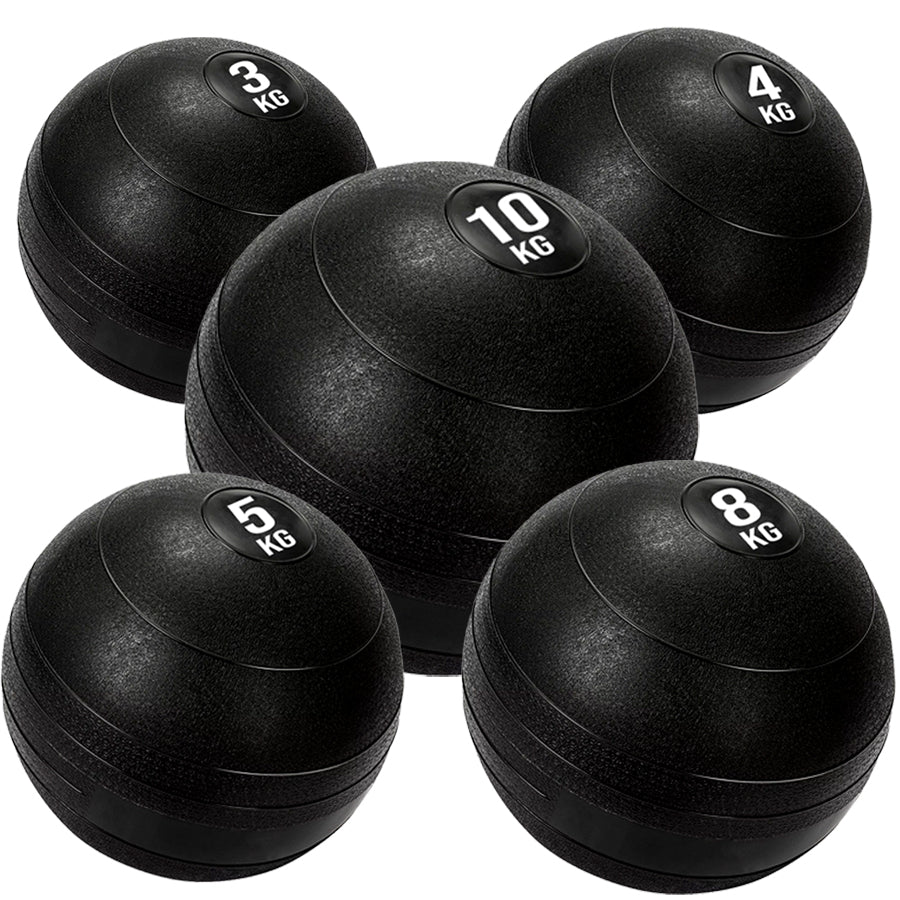 Heavy Duty Slam Balls for Explosive Power Training - Premium Non-Bounce Rubber Medicine Balls - Multiple Weights 3KG to 25KG - Textured Grip for Strength, Conditioning, Core & Cardio Workouts