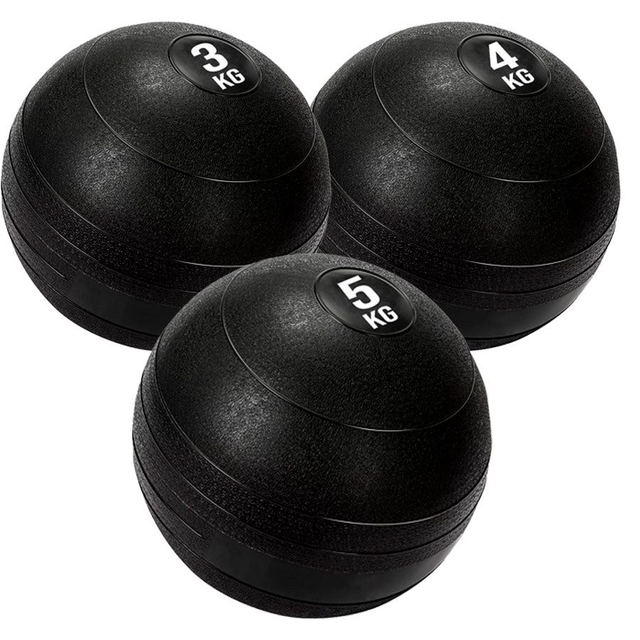 Heavy Duty Slam Balls for Explosive Power Training - Premium Non-Bounce Rubber Medicine Balls - Multiple Weights 3KG to 25KG - Textured Grip for Strength, Conditioning, Core & Cardio Workouts