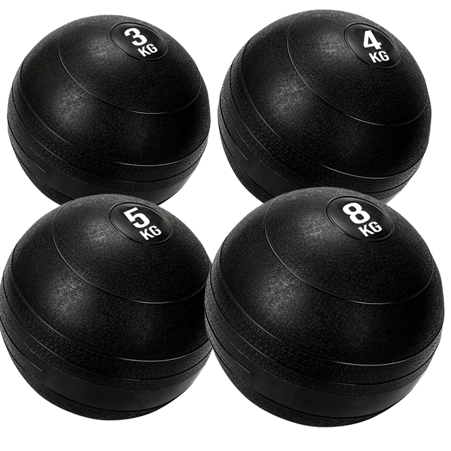Heavy Duty Slam Balls for Explosive Power Training - Premium Non-Bounce Rubber Medicine Balls - Multiple Weights 3KG to 25KG - Textured Grip for Strength, Conditioning, Core & Cardio Workouts