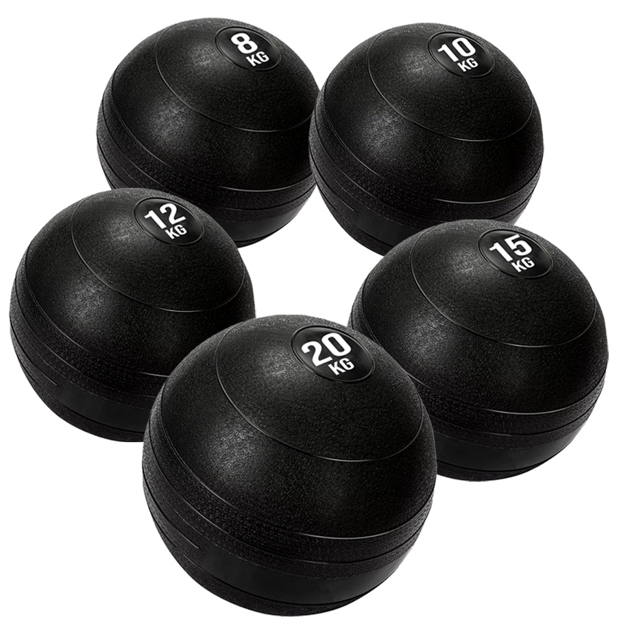 Heavy Duty Slam Balls for Explosive Power Training - Premium Non-Bounce Rubber Medicine Balls - Multiple Weights 3KG to 25KG - Textured Grip for Strength, Conditioning, Core & Cardio Workouts