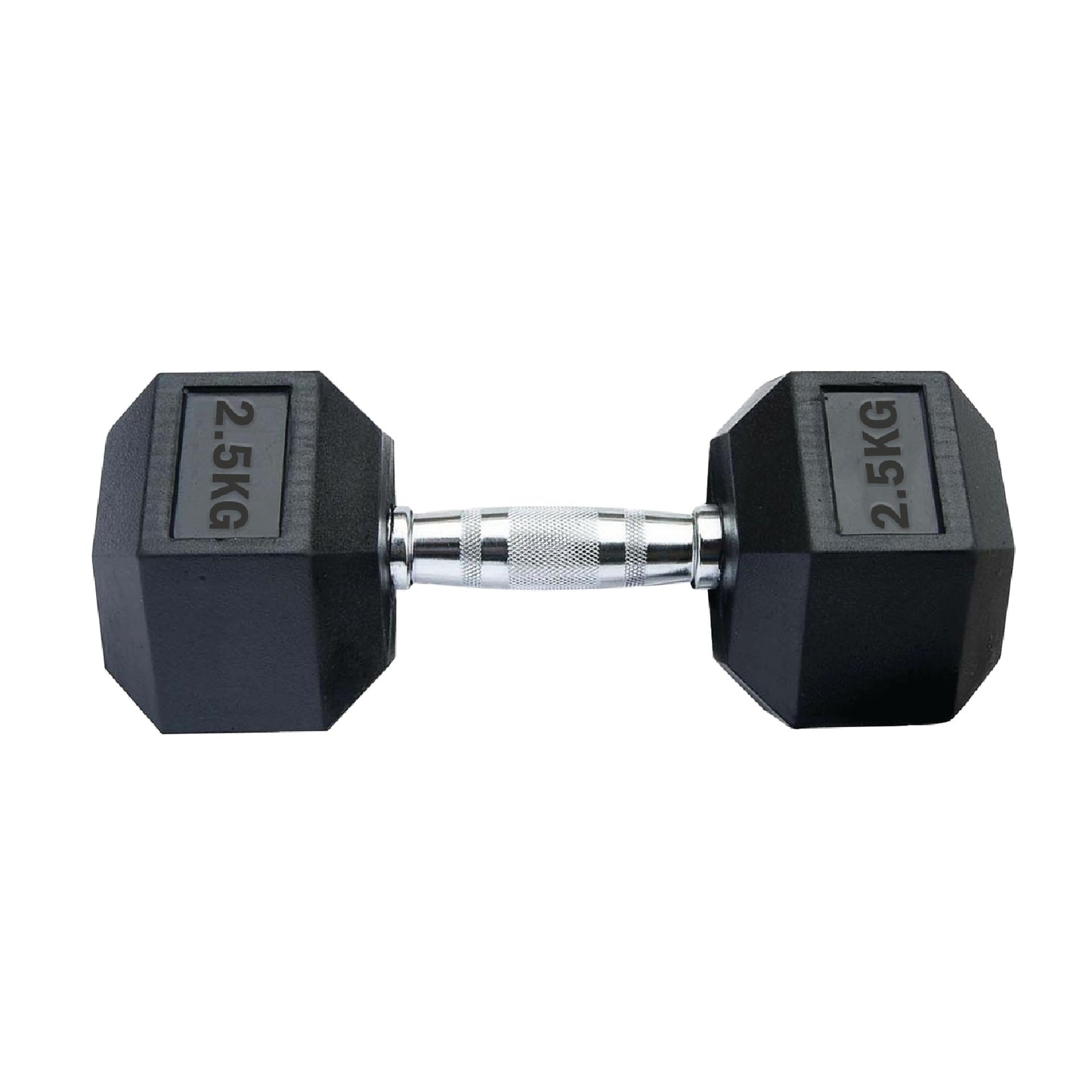 Professional Hex Dumbbells Set - Rubber Coated Weights from 2.5kg to 60kg - Anti-Rolling Hexagonal Design with Ergonomic Metal Handles - Perfect for Home