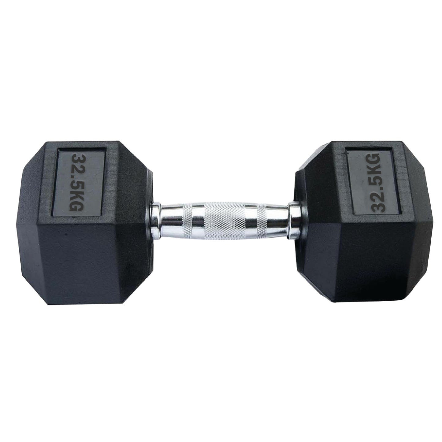 Professional Hex Dumbbells Set - Rubber Coated Weights from 2.5kg to 60kg - Anti-Rolling Hexagonal Design with Ergonomic Metal Handles - Perfect for Home