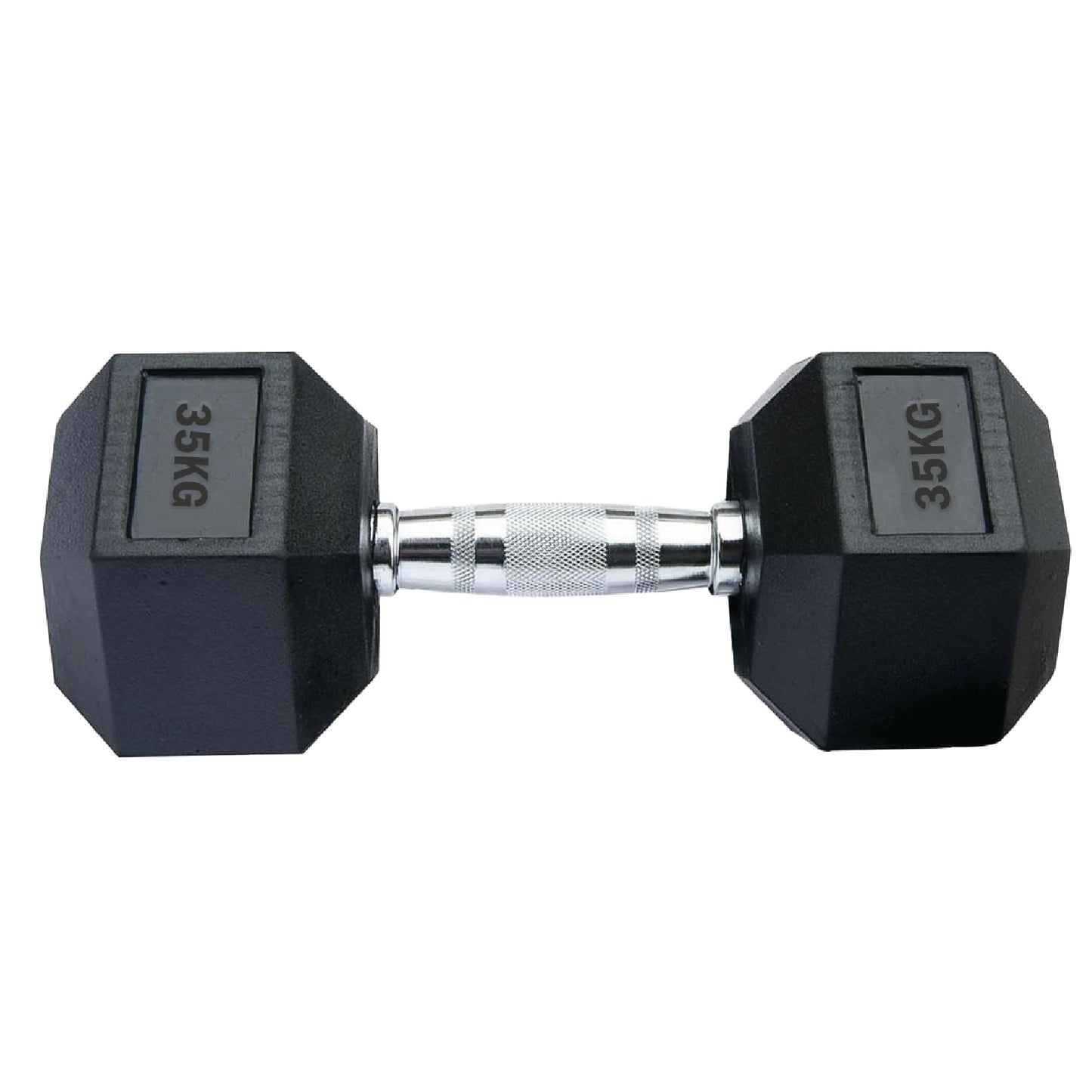Professional Hex Dumbbells Set - Rubber Coated Weights from 2.5kg to 60kg - Anti-Rolling Hexagonal Design with Ergonomic Metal Handles - Perfect for Home