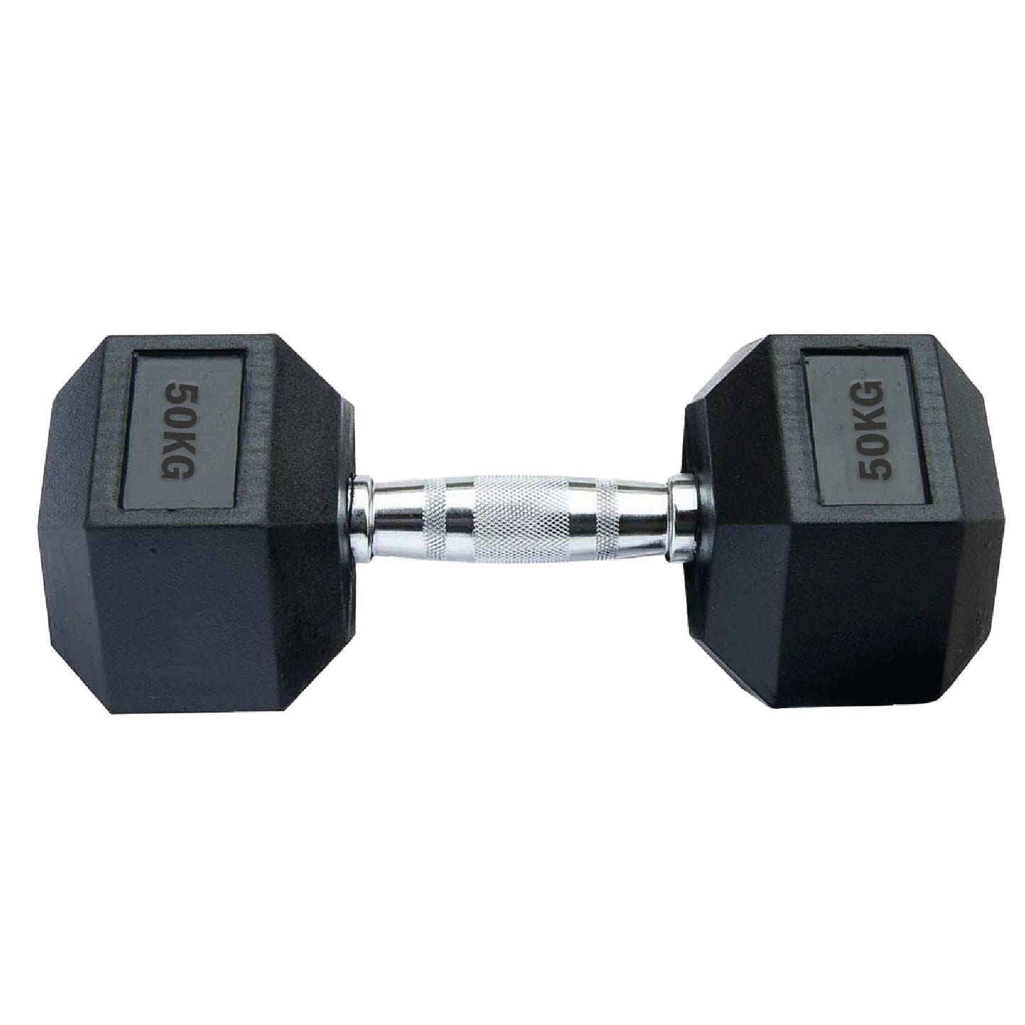 Professional Hex Dumbbells Set - Rubber Coated Weights from 2.5kg to 60kg - Anti-Rolling Hexagonal Design with Ergonomic Metal Handles - Perfect for Home
