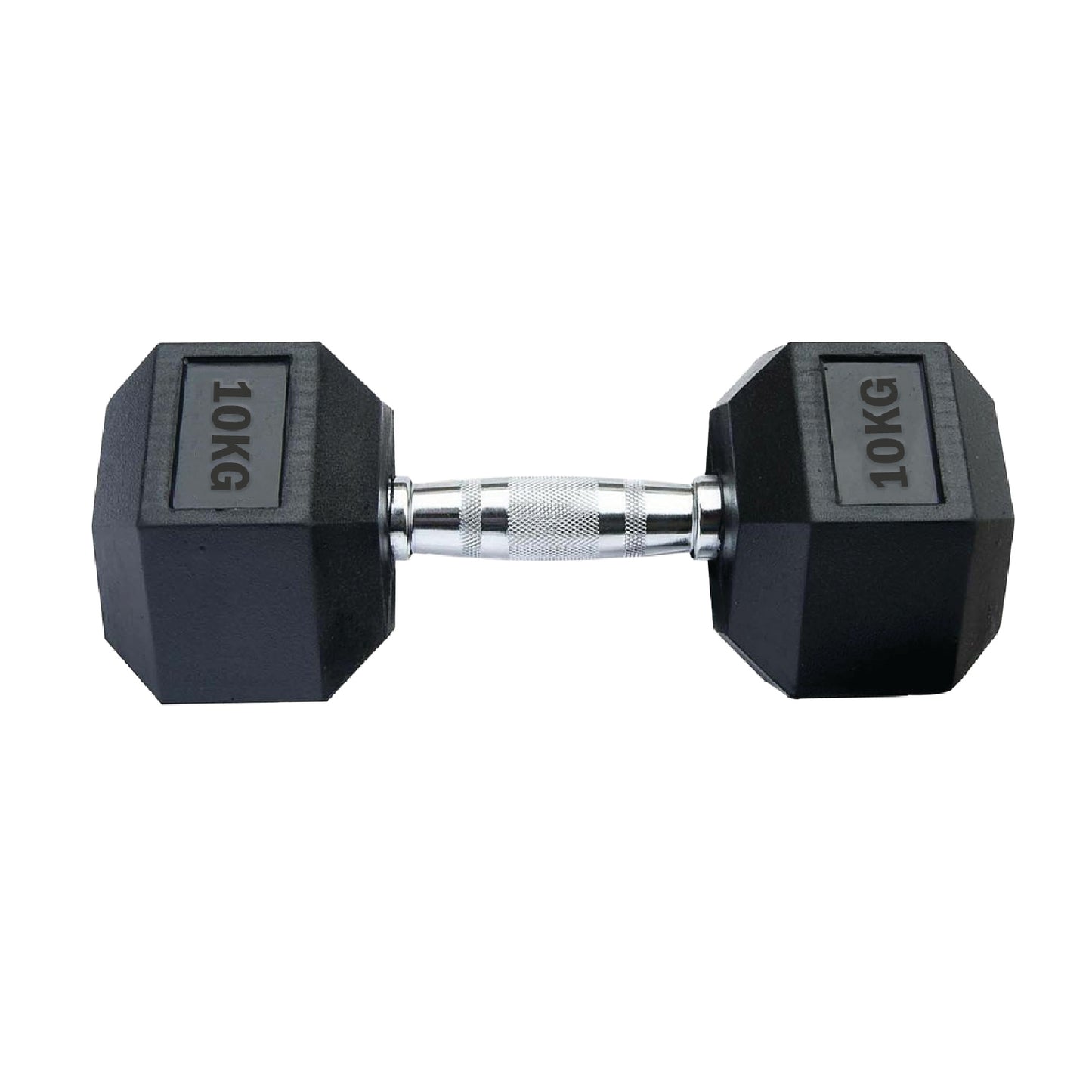 Professional Hex Dumbbells Set - Rubber Coated Weights from 2.5kg to 60kg - Anti-Rolling Hexagonal Design with Ergonomic Metal Handles - Perfect for Home