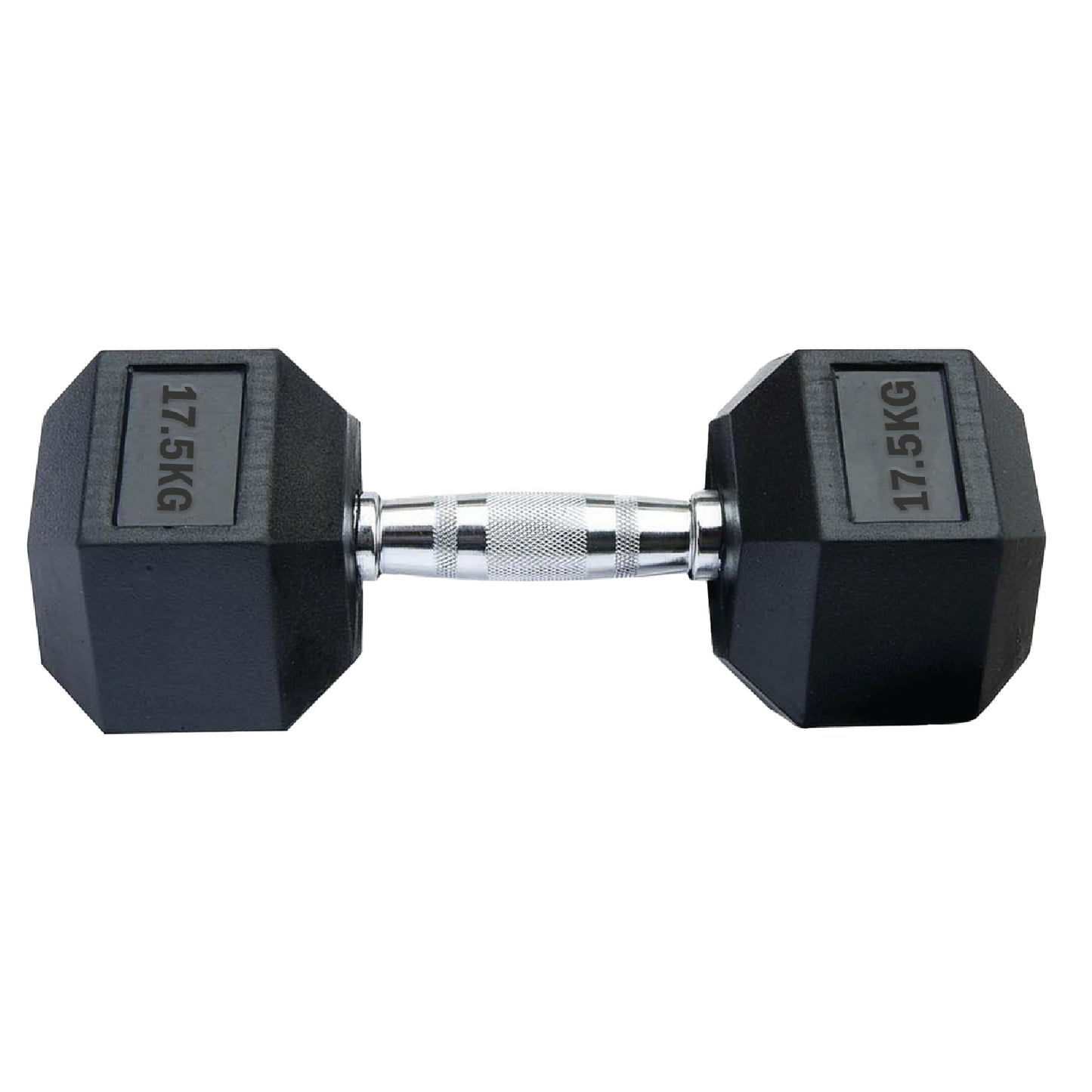 Professional Hex Dumbbells Set - Rubber Coated Weights from 2.5kg to 60kg - Anti-Rolling Hexagonal Design with Ergonomic Metal Handles - Perfect for Home