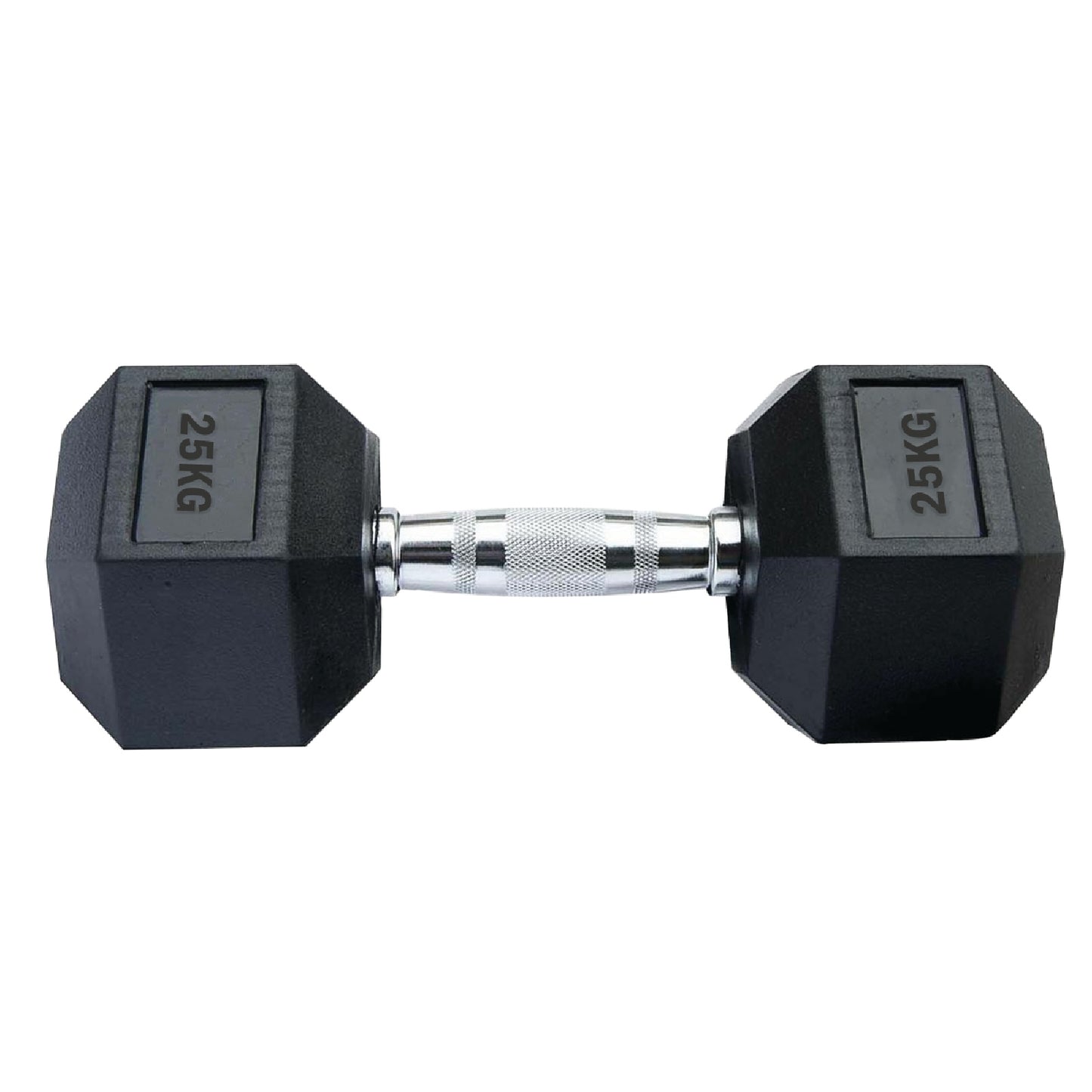 Professional Hex Dumbbells Set - Rubber Coated Weights from 2.5kg to 60kg - Anti-Rolling Hexagonal Design with Ergonomic Metal Handles - Perfect for Home