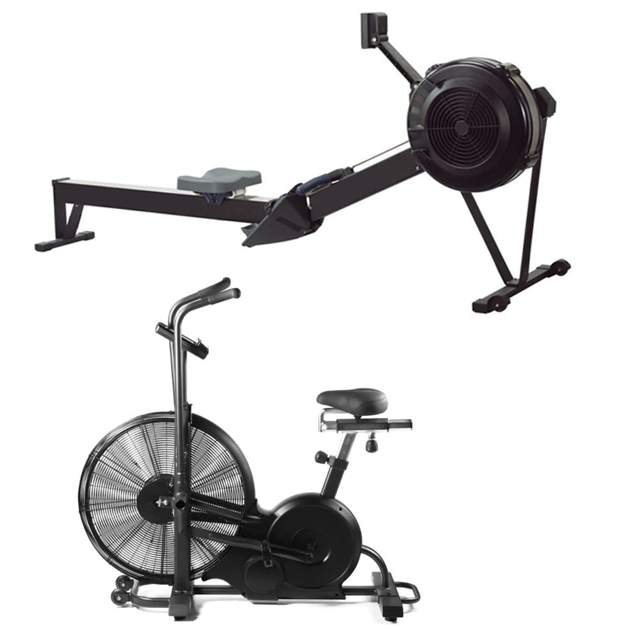 CURSOR FITNESS Premium Exercise Bike - Stationary Spin Cycle with Quiet Belt Drive System - Adjustable Resistance Levels - Extra Comfort Seat - LCD Display - Home Cardio Indoor Cycling Workout