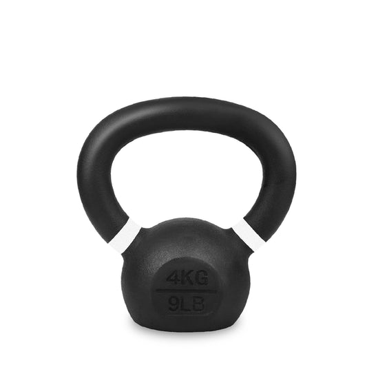 Cast Iron Kettlebells for Full Body Workout - Premium Strength Training Equipment with Ergonomic Grip - Durable Exercise Weights for Home Gym Fitness - Multiple Weight Options Available