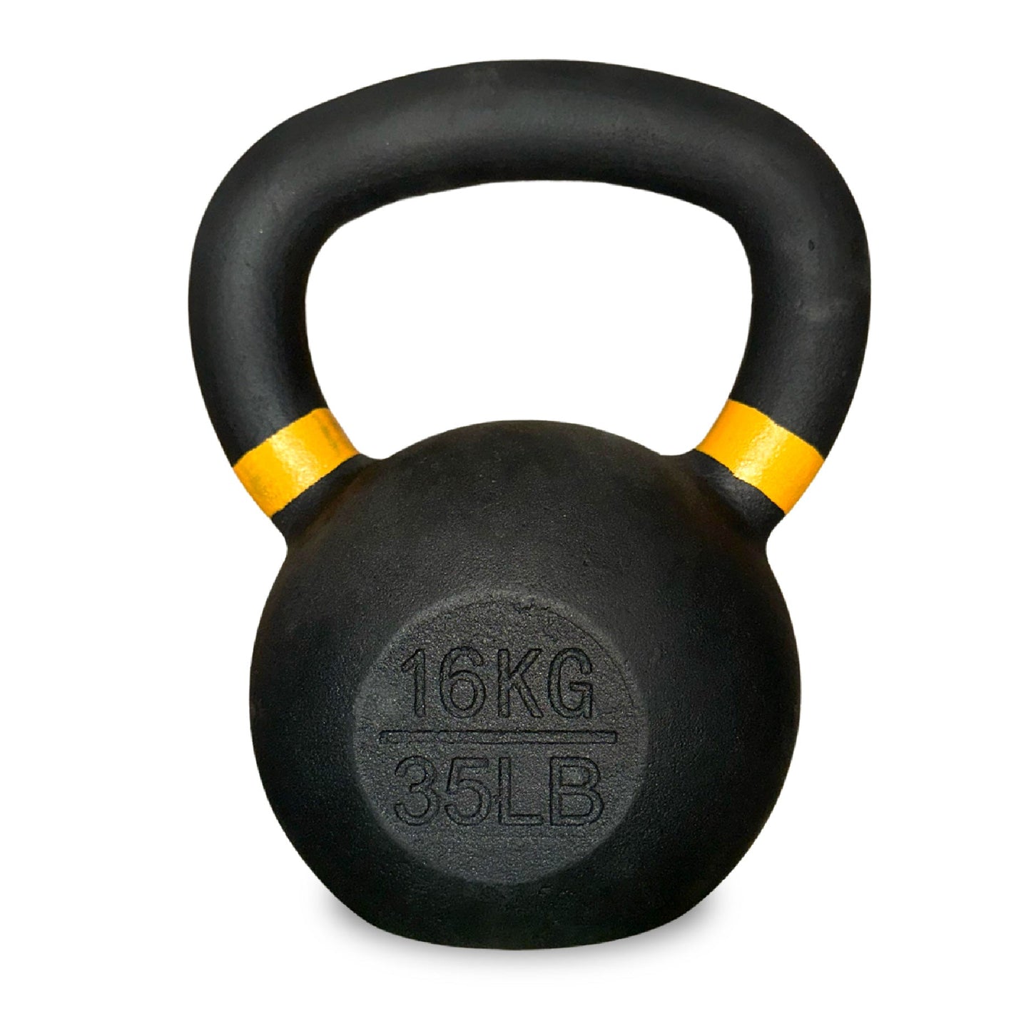Cast Iron Kettlebells for Full Body Workout - Premium Strength Training Equipment with Ergonomic Grip - Durable Exercise Weights for Home Gym Fitness - Multiple Weight Options Available