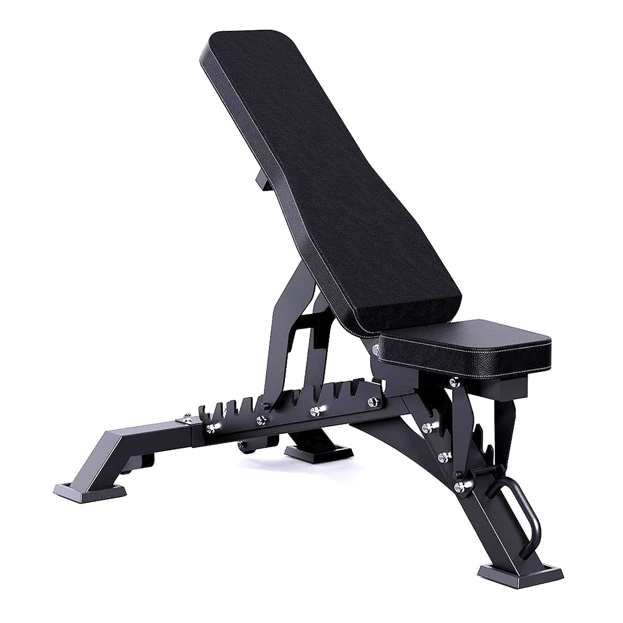 Commercial Weight Bench – Heavy-Duty Adjustable Bench Press for Home & Gym | Incline, Decline & Flat Strength Training Bench with Extra Headrest | Full-Body Workout Bench for Extreme Stability