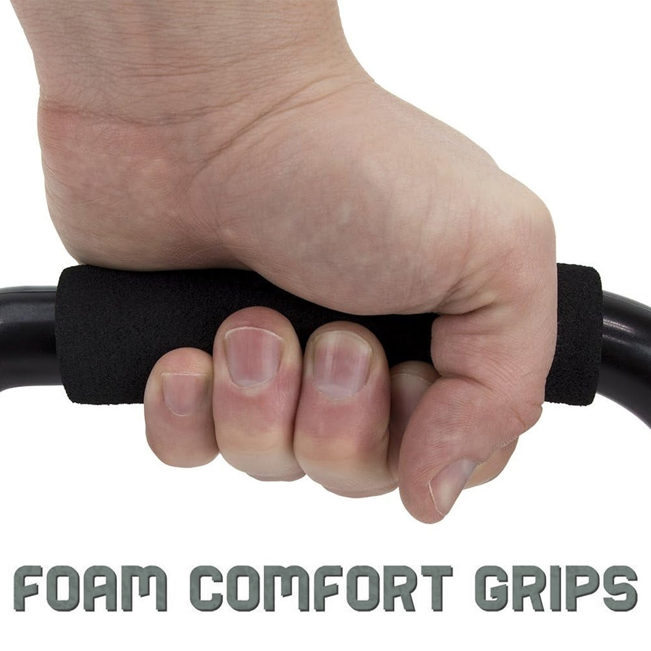 Push Up Bars - Non-Slip Pushup Stands Handles for Men & Women | Premium Chest, Shoulder & Arm Workout Equipment | Portable Strength Training Bars for Home Gym & Travel | Ergonomic Pushup Support
