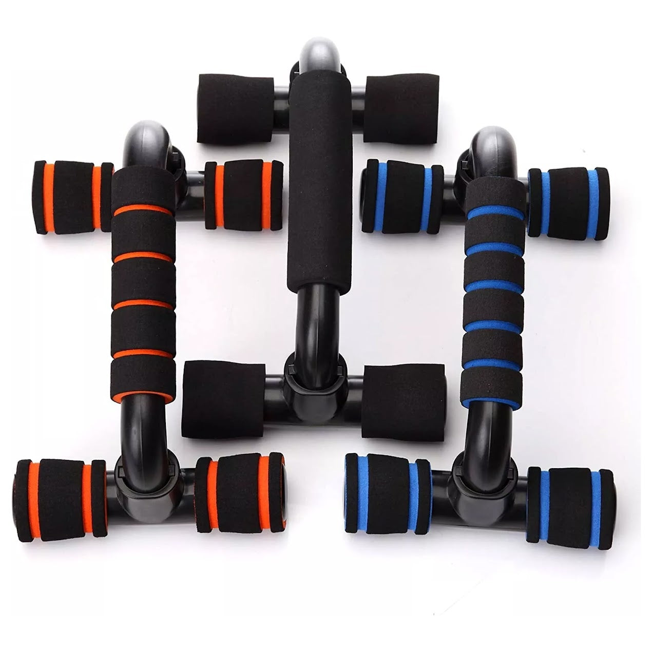 Push Up Bars - Non-Slip Pushup Stands Handles for Men & Women | Premium Chest, Shoulder & Arm Workout Equipment | Portable Strength Training Bars for Home Gym & Travel | Ergonomic Pushup Support
