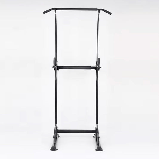 Pull-Up & Dip Station Power Tower – Adjustable Height Multi-Function Workout Stand with Heavy-Duty Steel Frame for Full Body Strength Training at Home Gym