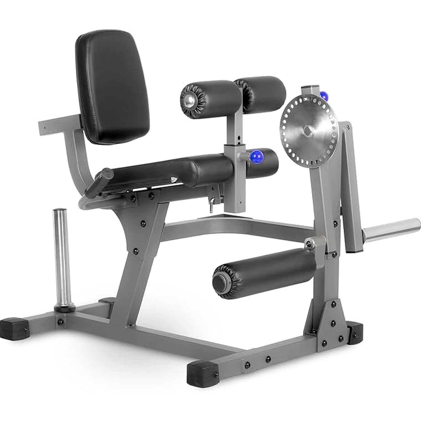 Leg Extension & Curl Machine – Dual-Function Lower Body Trainer with Adjustable Seat & Cushioned Support for Home Gym