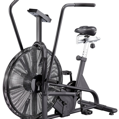 CURSOR FITNESS Premium Exercise Bike - Stationary Spin Cycle with Quiet Belt Drive System - Adjustable Resistance Levels - Extra Comfort Seat - LCD Display - Home Cardio Indoor Cycling Workout