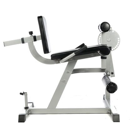 Leg Extension & Curl Machine – Dual-Function Lower Body Trainer with Adjustable Seat & Cushioned Support for Home Gym