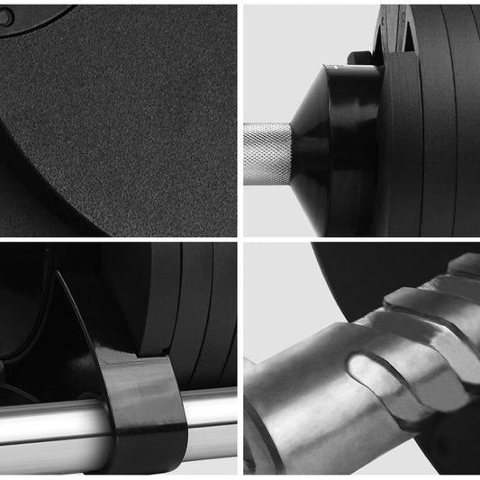 Professional Round Adjustable Dumbbells - Quick Dial System 24kg-45kg - Anti-Slip Handle Design - Space-Saving Fitness Equipment for Home Gym - ROBURFLEX Training Weights Single or Pair