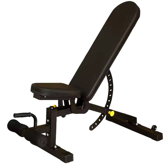 Adjustable Weight Bench with 9 Positions – Heavy-Duty Steel Strength Bench 450kg Capacity | Foldable Incline & Decline Utility Bench for Full Body Workouts at Home or Commercial Gym