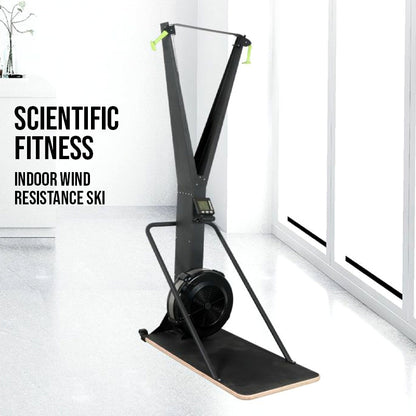Nordic Cardio Ski Exercise Machine - Full Body Workout with LED Tracking Display - Magnetic Resistance System - Compact Indoor Cross Training Equipment - Low Impact Fitness Machine for Home Gym