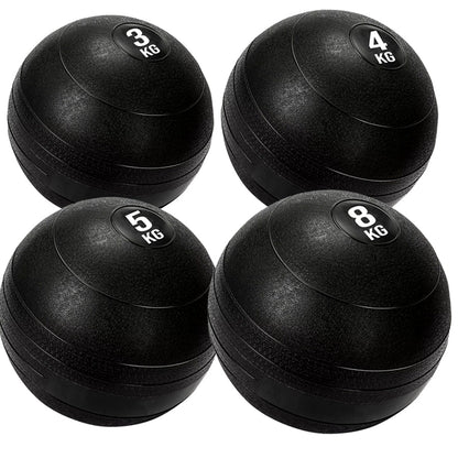 Heavy Duty Slam Balls for Explosive Power Training - Premium Non-Bounce Rubber Medicine Balls - Multiple Weights 3KG to 25KG - Textured Grip for Strength, Conditioning, Core & Cardio Workouts