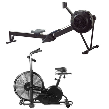 CURSOR FITNESS Premium Exercise Bike - Stationary Spin Cycle with Quiet Belt Drive System - Adjustable Resistance Levels - Extra Comfort Seat - LCD Display - Home Cardio Indoor Cycling Workout