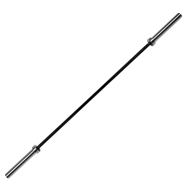 Professional Olympic 2" Barbell - Multiple Lengths (4ft/5ft/6ft/7ft) - Premium Steel Construction - Olympic Standard 2-inch Sleeve Diameter - Spring Collars Included - Heavy-Duty Strength Training Bar