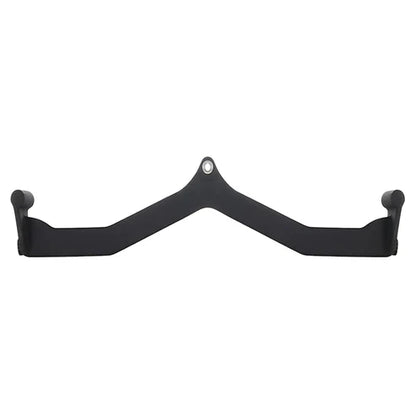 Black metal wall hook on a white background