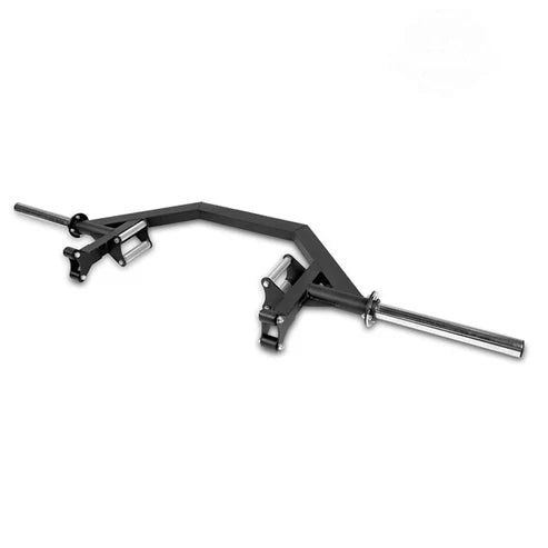 Black metal stand on a white background